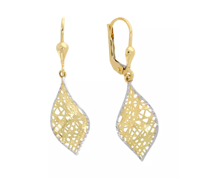 Zlaté náušnice 3559