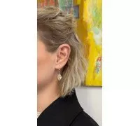 Zlaté náušnice 3559