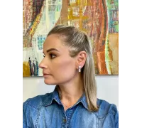 Náušnice z bieleho zlata 3194