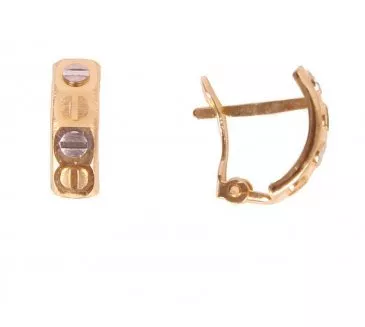 Zlaté náušnice 1127