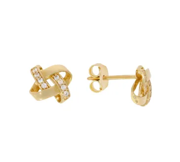Zlaté náušnice 4287