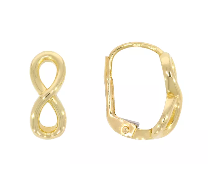 Zlaté náušnice 3558