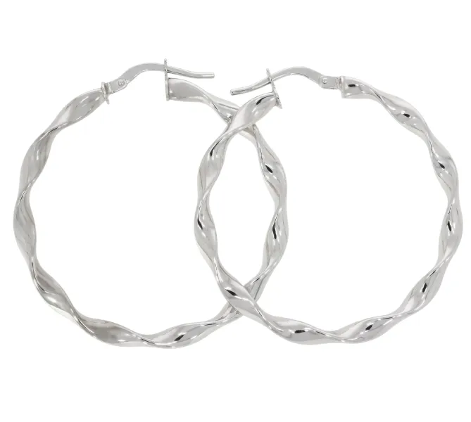 Náušnice z bieleho zlata 4288