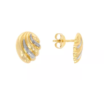 Zlaté náušnice 3557