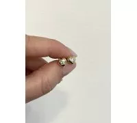 Zlaté náušnice 3556