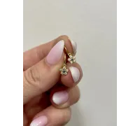 Detské zlaté náušnice 1737