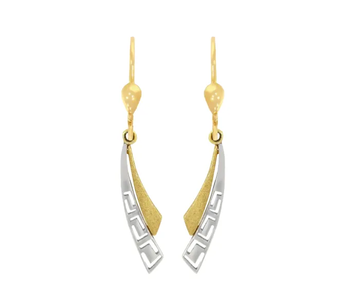 Zlaté náušnice 3916