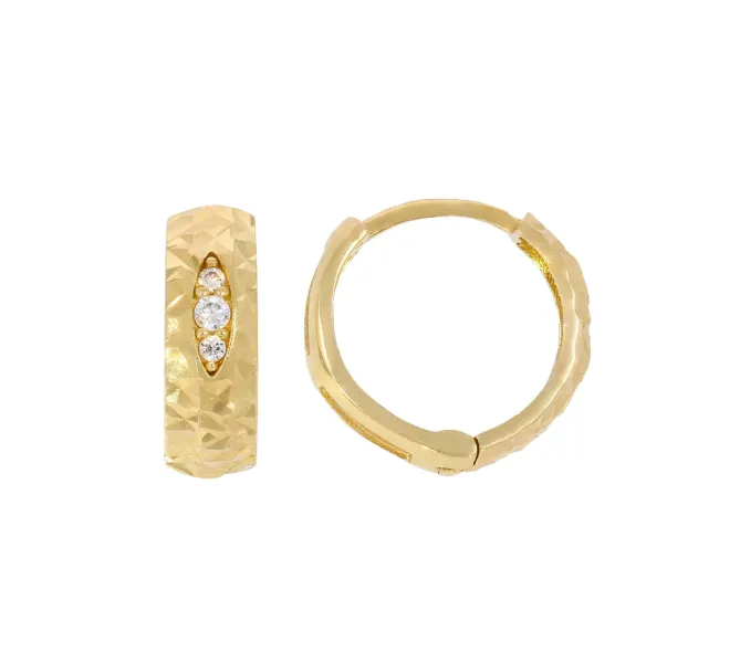 Zlaté náušnice 3919