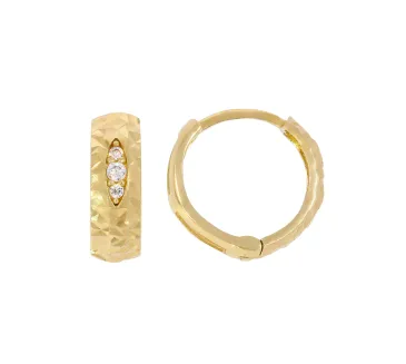 Zlaté náušnice 3919