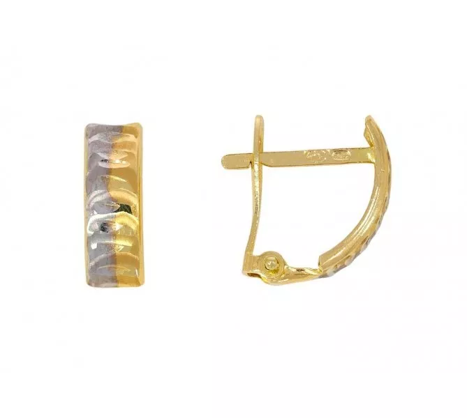 Zlaté náušnice 1890