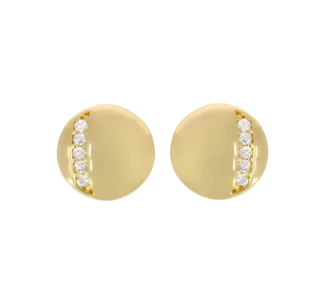 Zlaté náušnice 3923