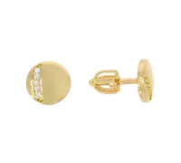 Zlaté náušnice 3923