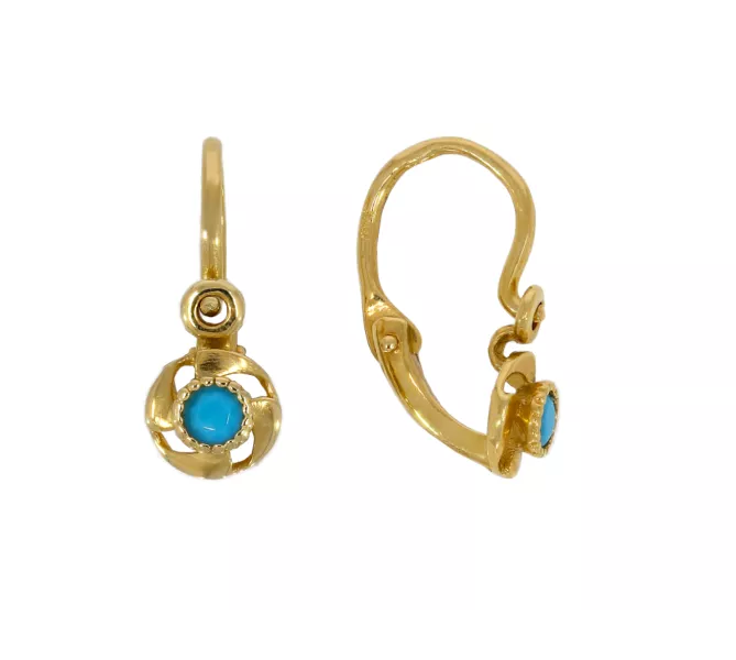 Detské zlaté  náušnice 3112