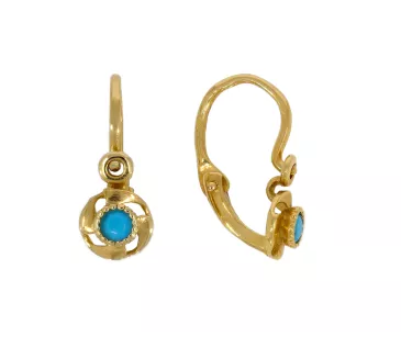 Detské zlaté  náušnice 3112