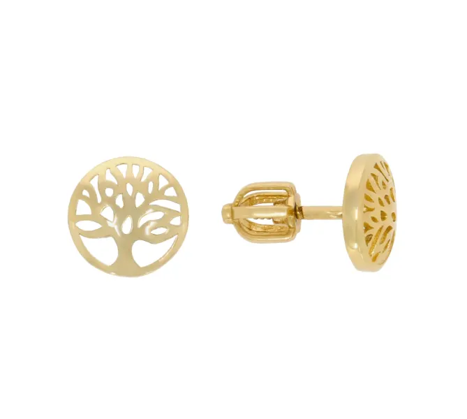 Zlaté náušnice 3925