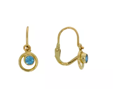 Detské zlaté  náušnice 3113