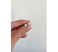 Zlaté náušnice 3929