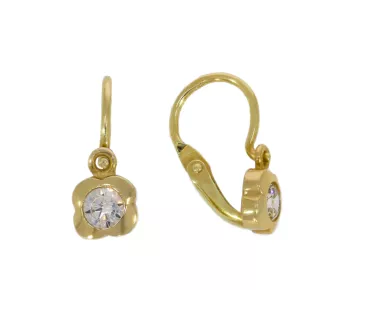 Detské zlaté  náušnice 3133