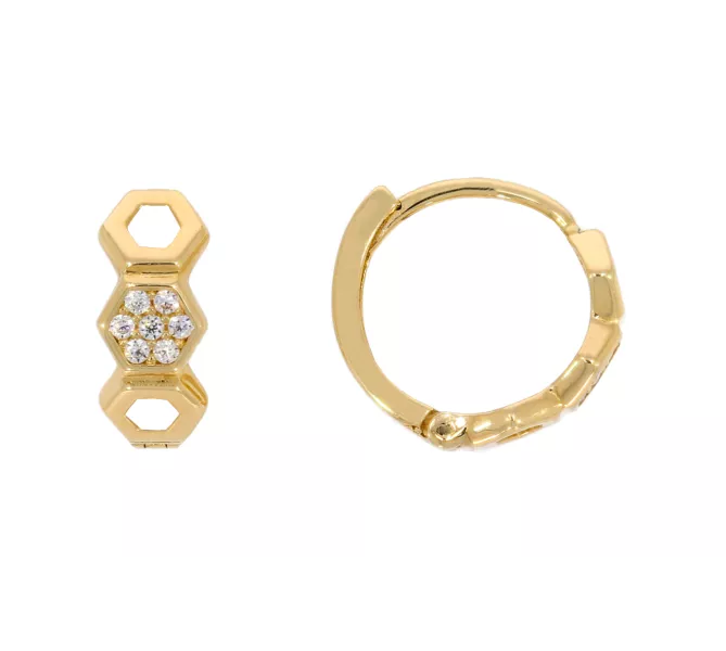 Zlaté náušnice 3523