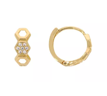 Zlaté náušnice 3523