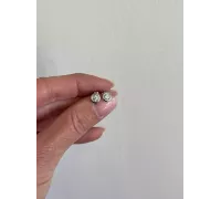 Náušnice z bieleho zlata 3931