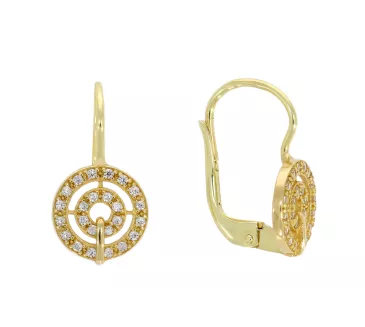 Zlaté náušnice 3537