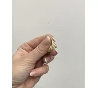 Zlaté náušnice 3536