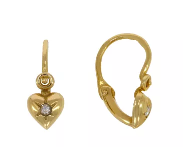 Detské zlaté  náušnice 3122