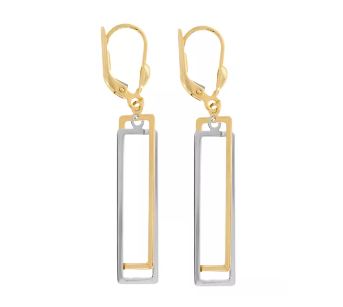 Zlaté náušnice 3547