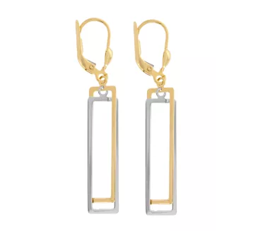 Zlaté náušnice 3547