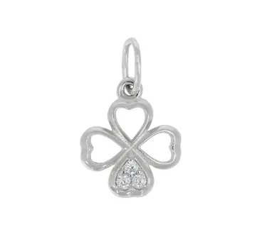 Prívesok z bieleho zlata 1461