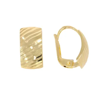 Zlaté náušnice 4229