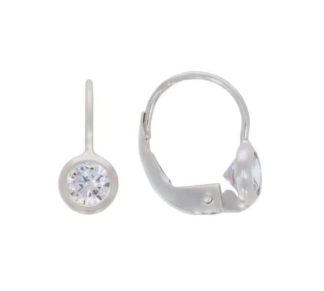 Náušnice z bieleho zlata 4147