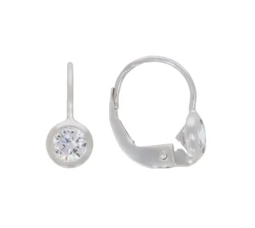 Náušnice z bieleho zlata 4147