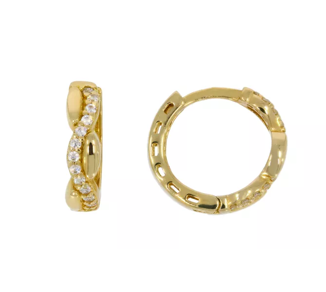 Zlaté náušnice 3213