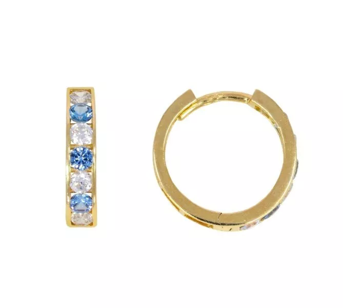 Zlaté náušnice 3356