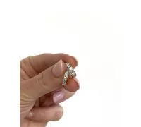 Zlaté náušnice 3356