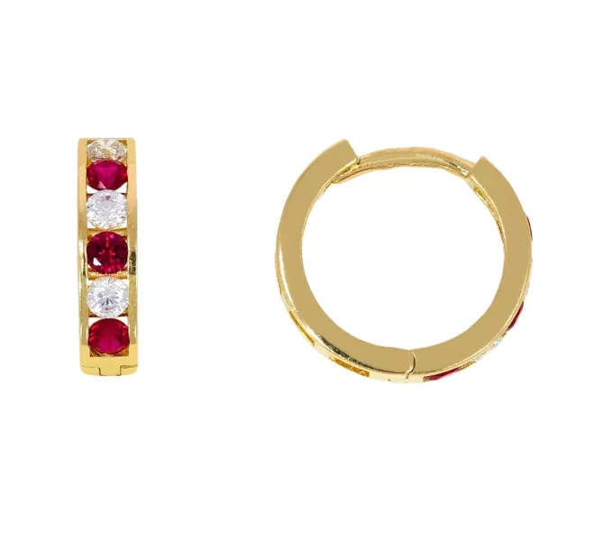 Zlaté náušnice 3573