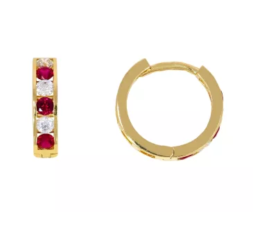 Zlaté náušnice 3573