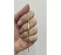 Detský zlatý náramok 1045