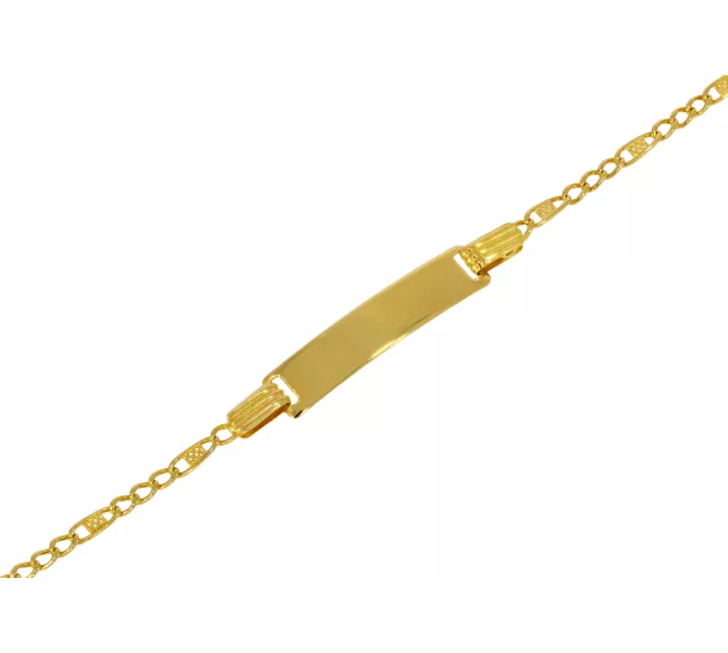 Detský zlatý náramok 1047