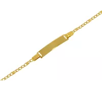 Detský zlatý náramok 1047