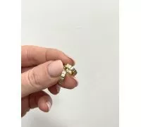 Zlaté náušnice 1140