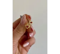 Detské zlaté náušnice 1950