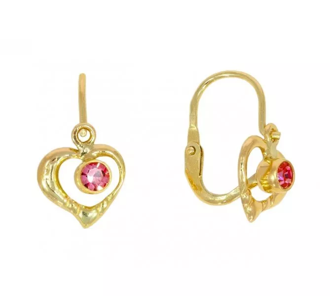 Detské zlaté náušnice 2289