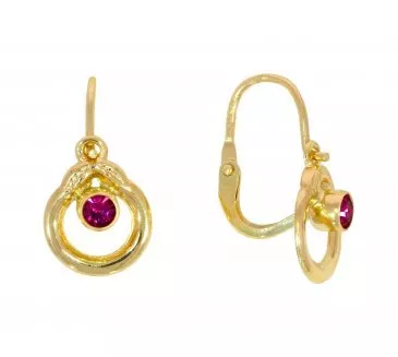 Detské zlaté náušnice 2290