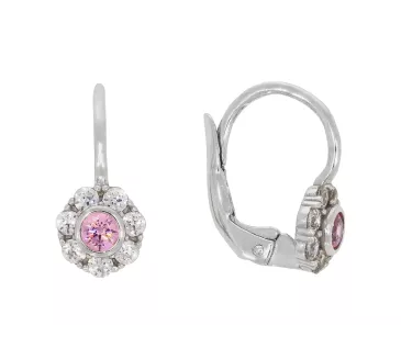 Náušnice z bieleho zlata 3862