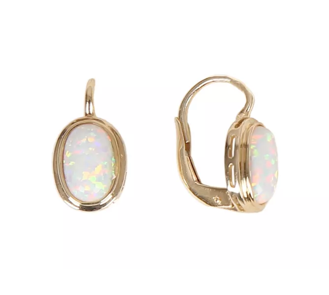 Zlaté náušnice 1083