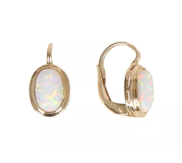 Zlaté náušnice 1083