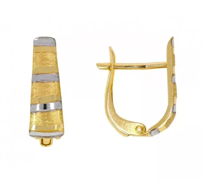 Zlaté náušnice 1905